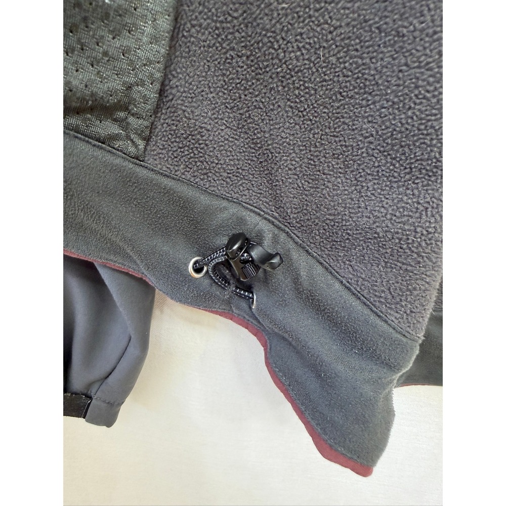 The North Face Apex Bionic Softshell Jacket Maroon Gray Hiking Women's - Picture 8 of 9